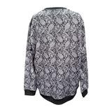 クルーネックトレーナー【ペイズリー柄】