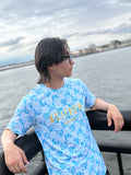 【エディション】ペイズリー柄Tシャツ　※左袖にマーキング可