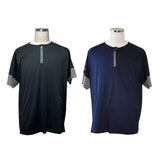 ハーフジップTシャツ