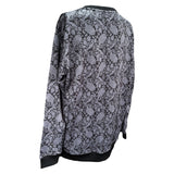 クルーネックトレーナー【ペイズリー柄】